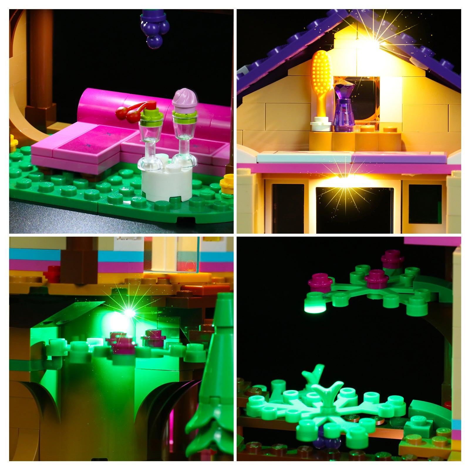 **Best Light Kit for LEGO Friends Forest House 41679 - DIY Lighting Set for LEGO Buildings - Perfect for Night Display & Room Decor**