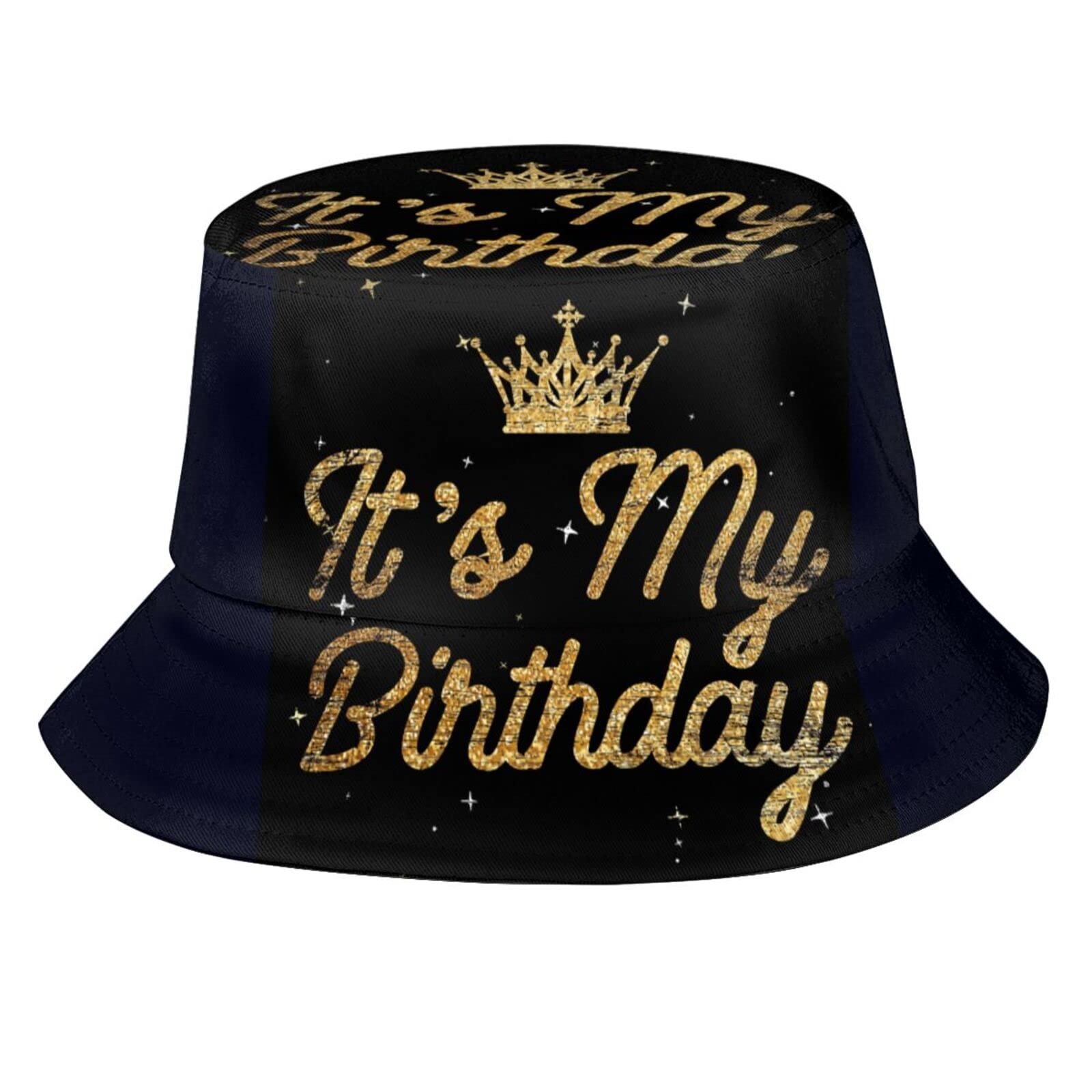 Stylish Unisex Bucket Hat for Men, Women, Boys & Girls - Adjustable Sun Protection Outdoor Hat for Beach, Fishing & Birthday Celebrations