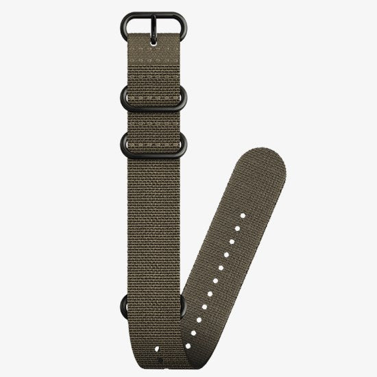 SUUNTO Q/R Textile Zulu Watch Band - Durable Nylon Strap for Outdoor & Adventure Activities - Perfect for Hiking, Running, and Military Use