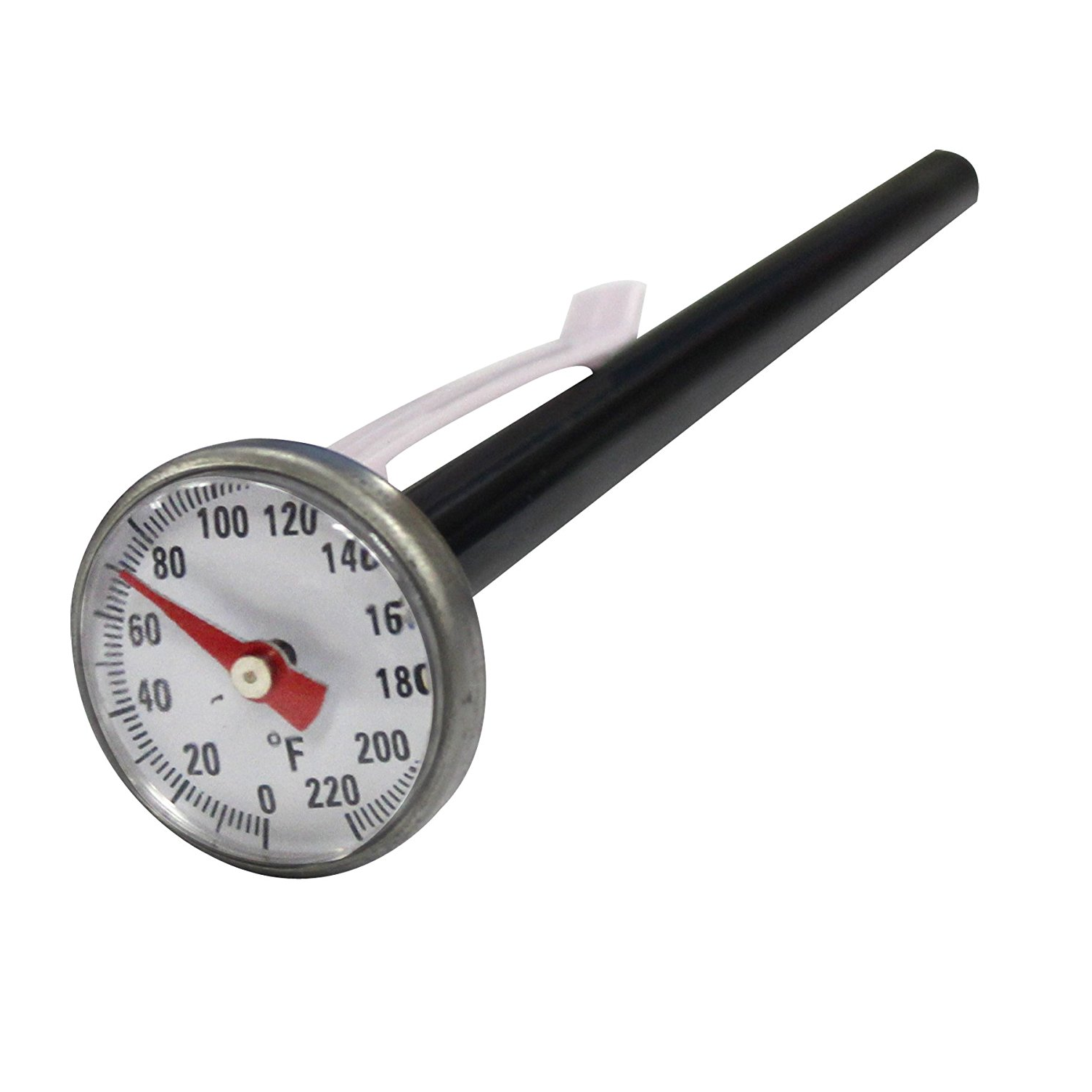 Mastercool 52220 Analog Thermometer with 1 Face - HVAC & Refrigeration Temperature Gauge for AC Units, Freezers & Industrial Use