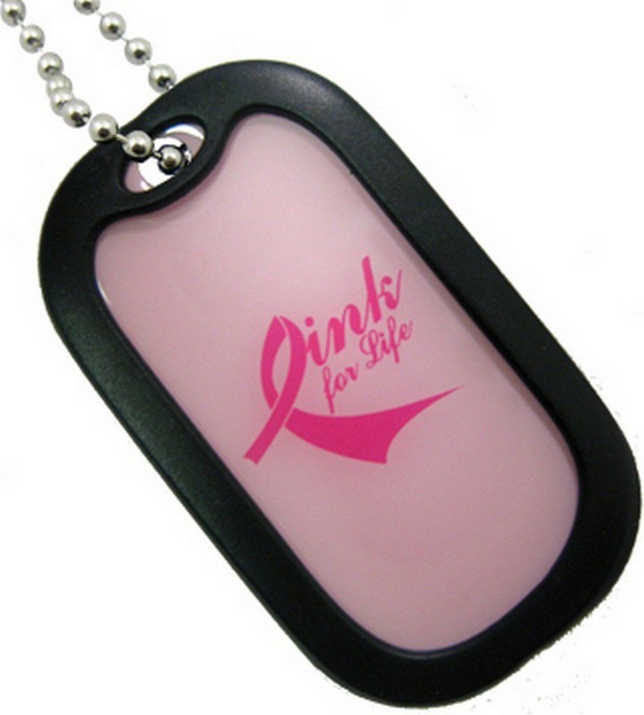 Pink Dog Tag for Pets - Personalized Engraved ID Tag for Dogs & Cats - Perfect for Pet Safety & Identification | Great for Everyday Wear, Travel & Outdoor Adventures