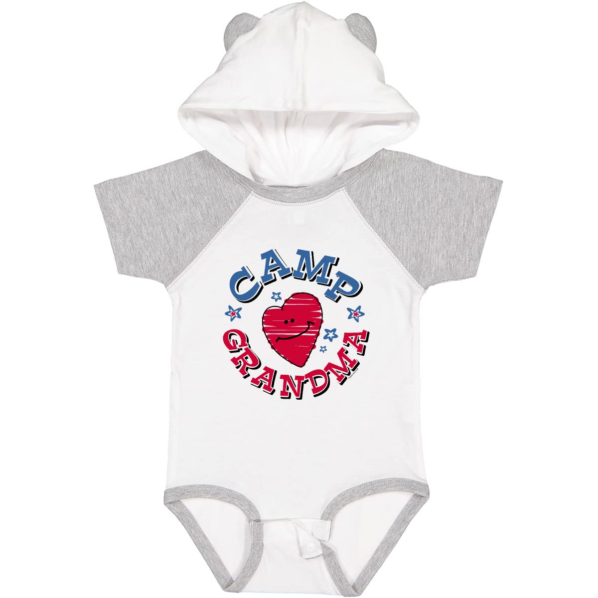 Inktastic Camp Grandma Baby Bodysuit - Cute & Comfortable Infant Onesie for Grandparents - Perfect for Family Reunions, Photo Shoots & Special Occasions