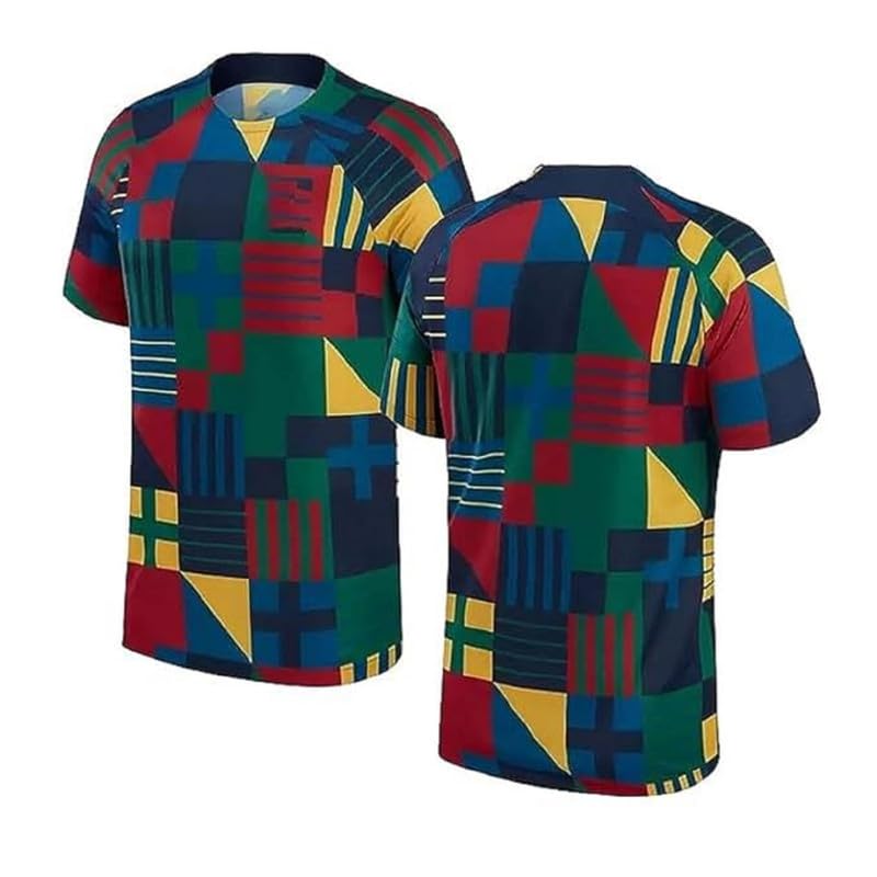 Portugal Football Team 2023/2024 Pre-Match Jersey T-Shirt for Men, Boys & Kids - Official Fan Wear for Games & Casual Outfits