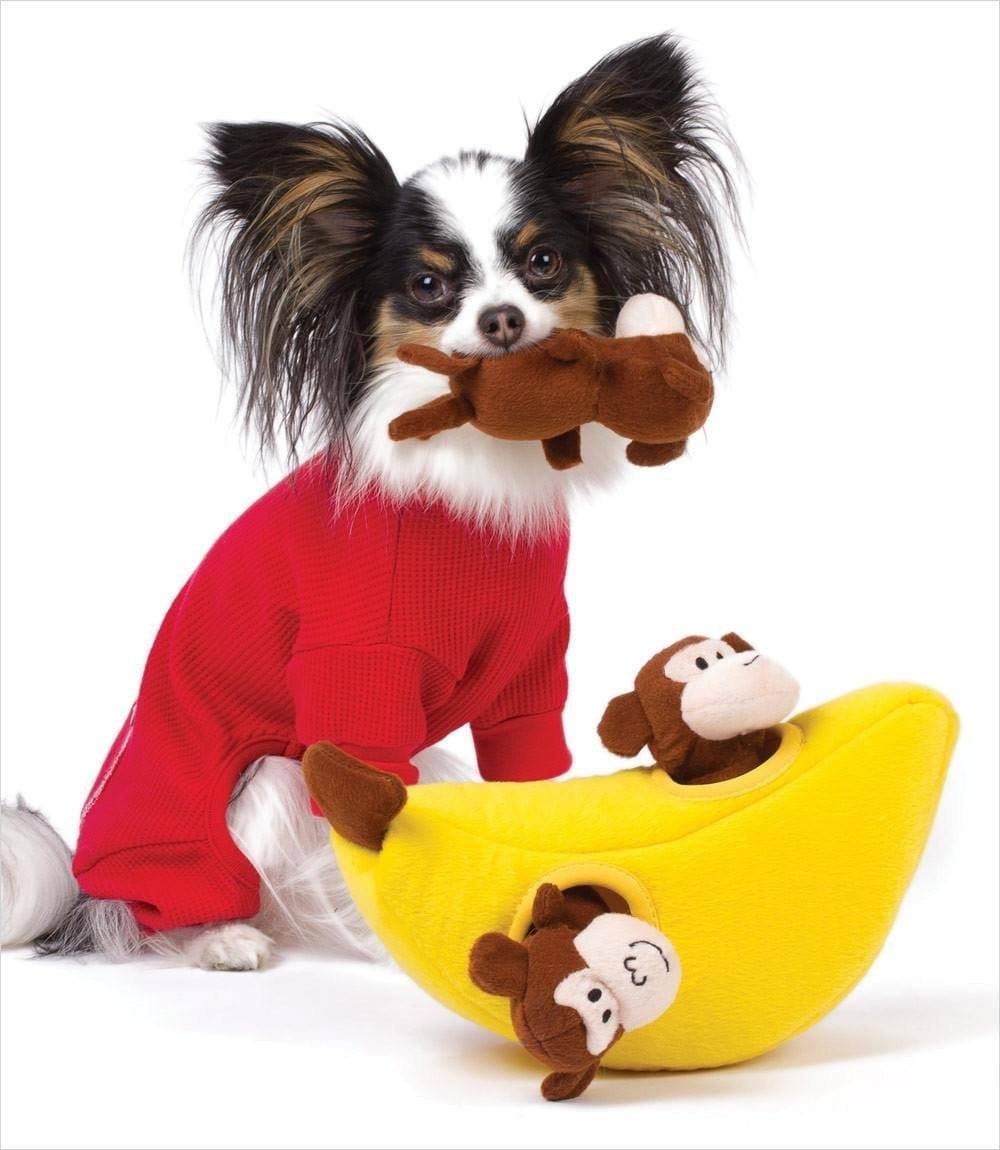 Monkey 'n Banana Plush Toy - Soft & Cuddly Stuffed Animal for Kids, Perfect for Playtime, Gifts & Nursery Decor | Fun & Adorable Monkey with Banana Design