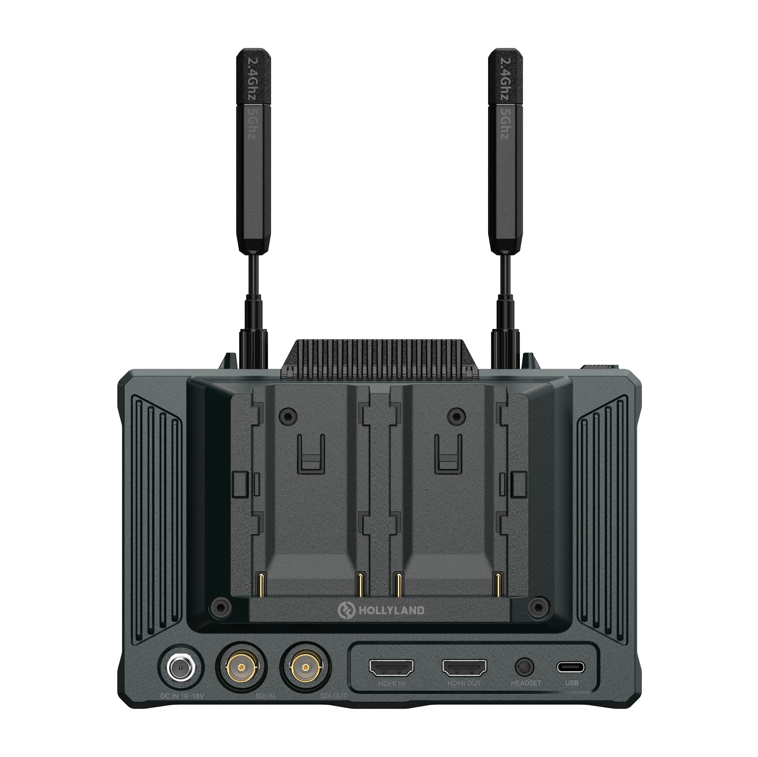 Pyro Transmission and Monitoring Kit with 7 Video Transceiver Monitors - Professional Fire Detection System for Industrial Safety & Security Surveillance