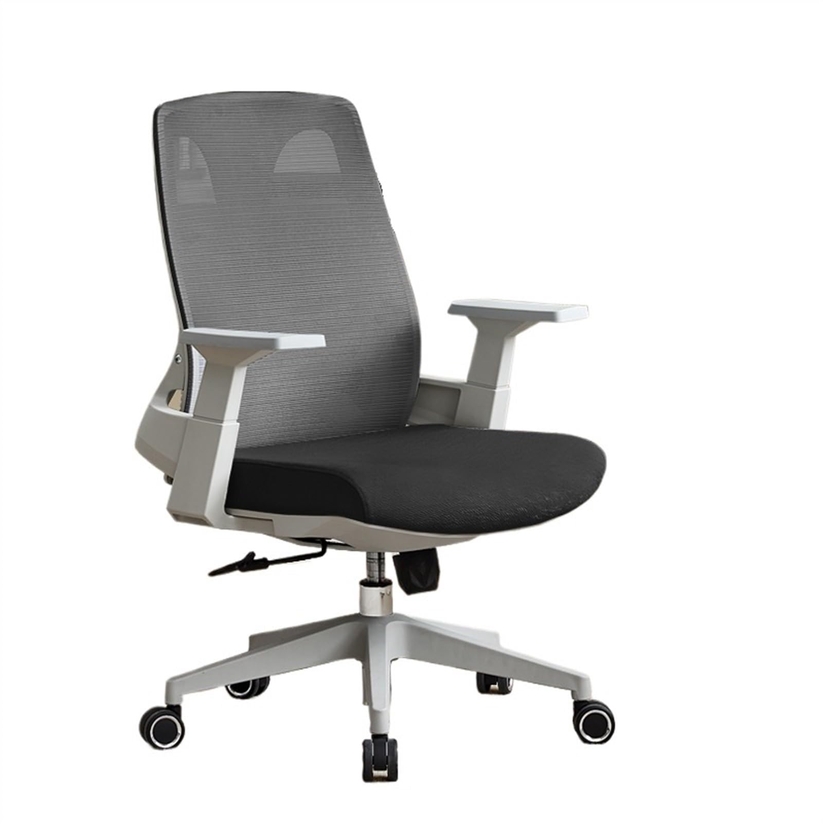 Premium Ergonomic Executive Desk Chair - Adjustable Lumbar Support Office Chair with Lift Seat for Home & Office - Comfortable Computer Chair for Long Hours Sitting, Study & Conference (Black)