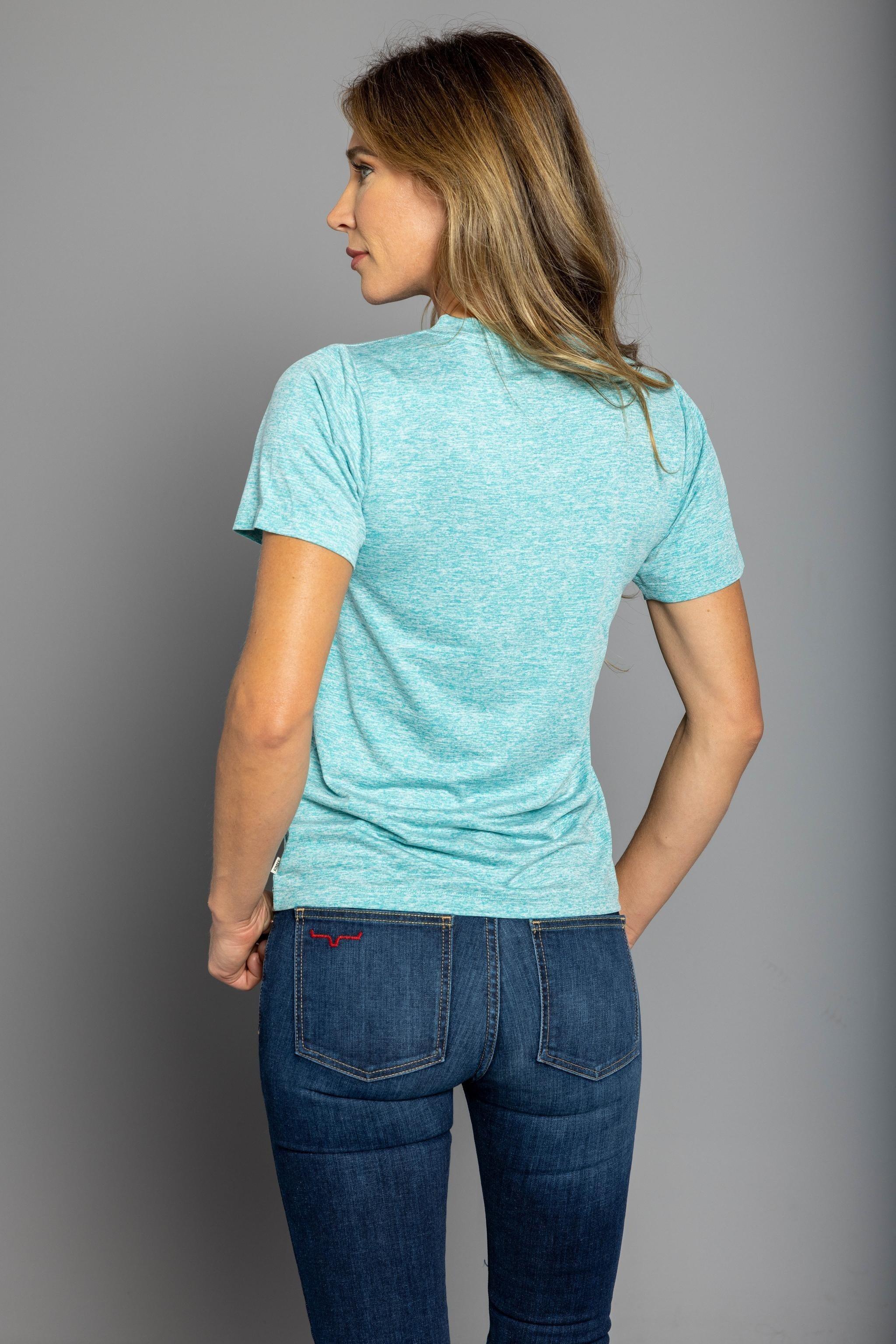 Women's Outlier Tech T-Shirt - Moisture Wicking Performance Shirt for Running, Yoga & Outdoor Activities