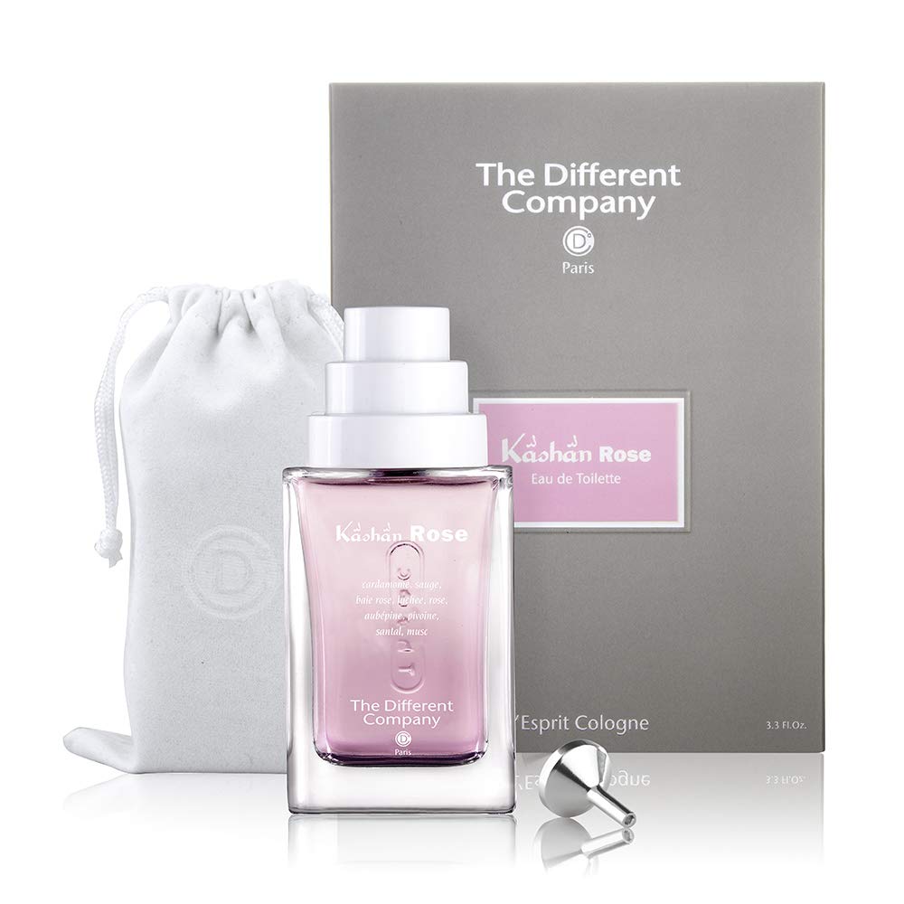 The Different Company Kashan Rose Eau de Toilette for Women - 3.3 oz Floral Perfume Spray | Romantic Date Night & Special Occasion Fragrance