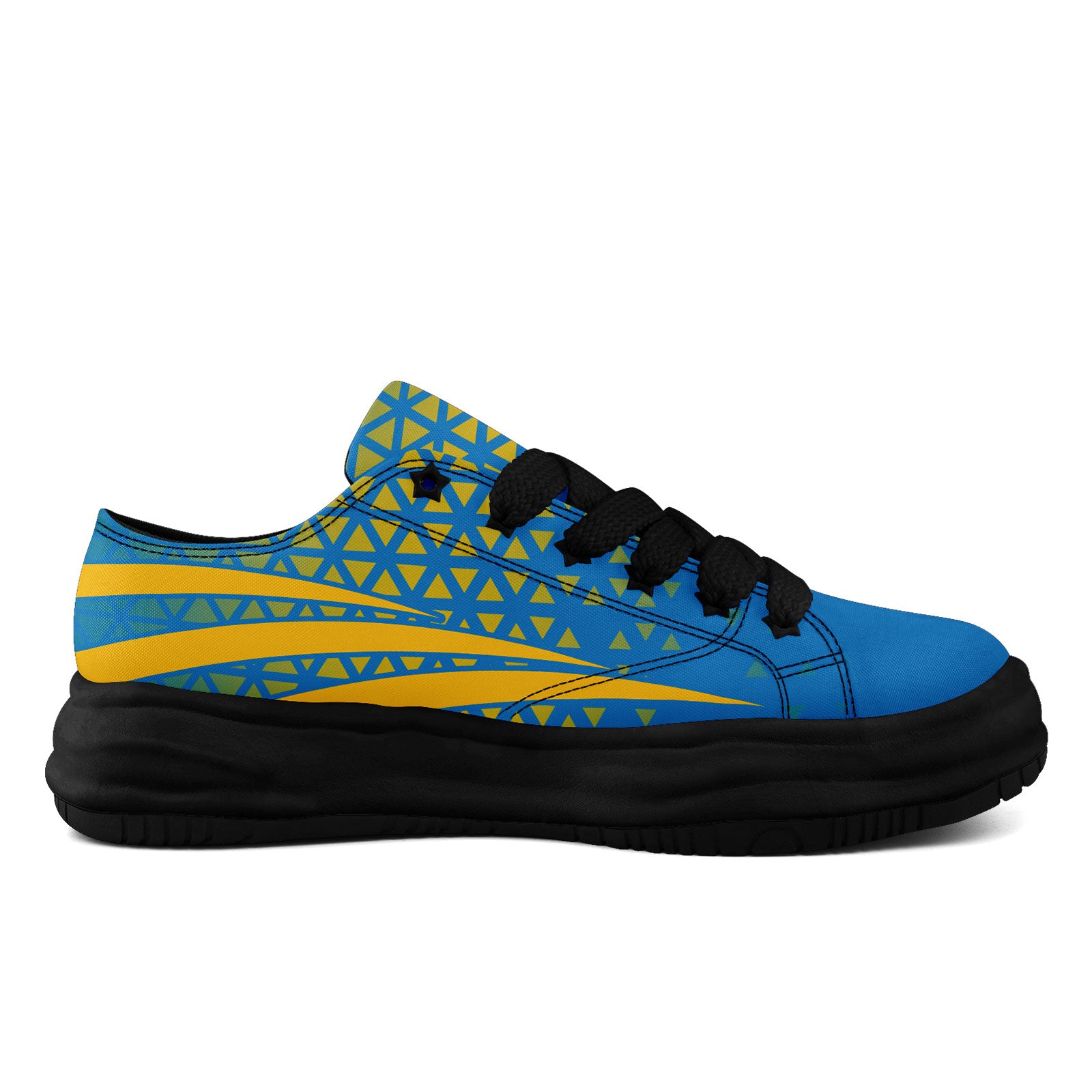 Custom Blue & White California Shoes - Personalized Sneakers for Men & Women | Fashion Sneakers FN038 D023003 22 | Perfect for Casual Wear, Street Style & Gift Giving
