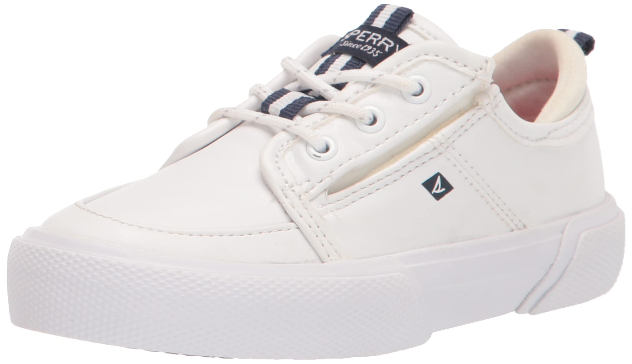 Sperry Kids Soletide Jr Sneakers - Water-Resistant Boat Shoes for Boys & Girls | Perfect for School, Play & Outdoor Adventures