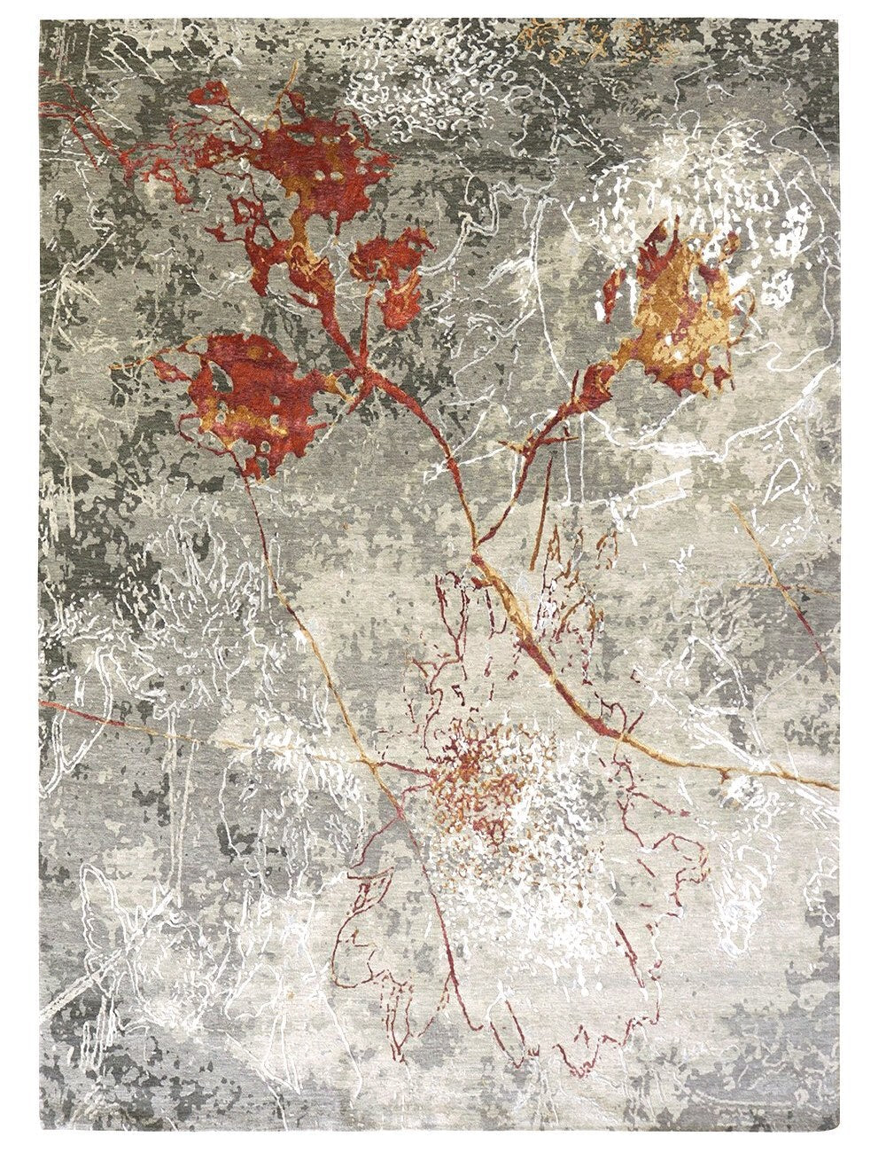 Anushka Handwoven Contemporary Area Rug J69112 - Perfect for Living Room, Bedroom & Home Decor