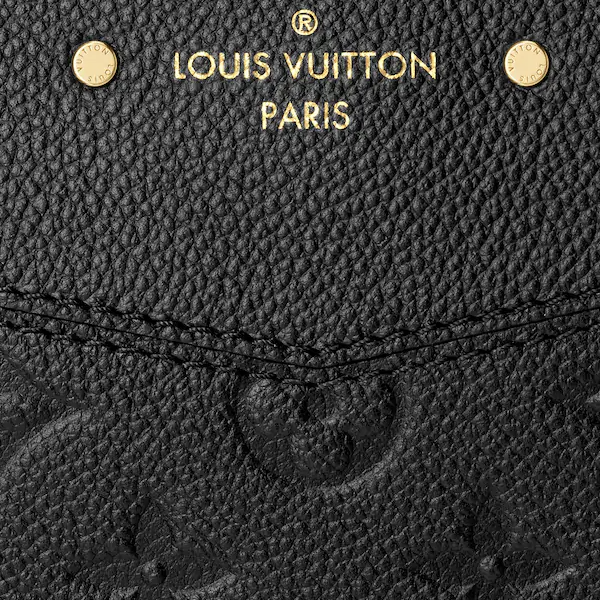 Louis Vuitton LV Daily Pouch Monogram Empreinte Leather Crossbody Bag Black - Perfect for Work, Travel & Everyday Use