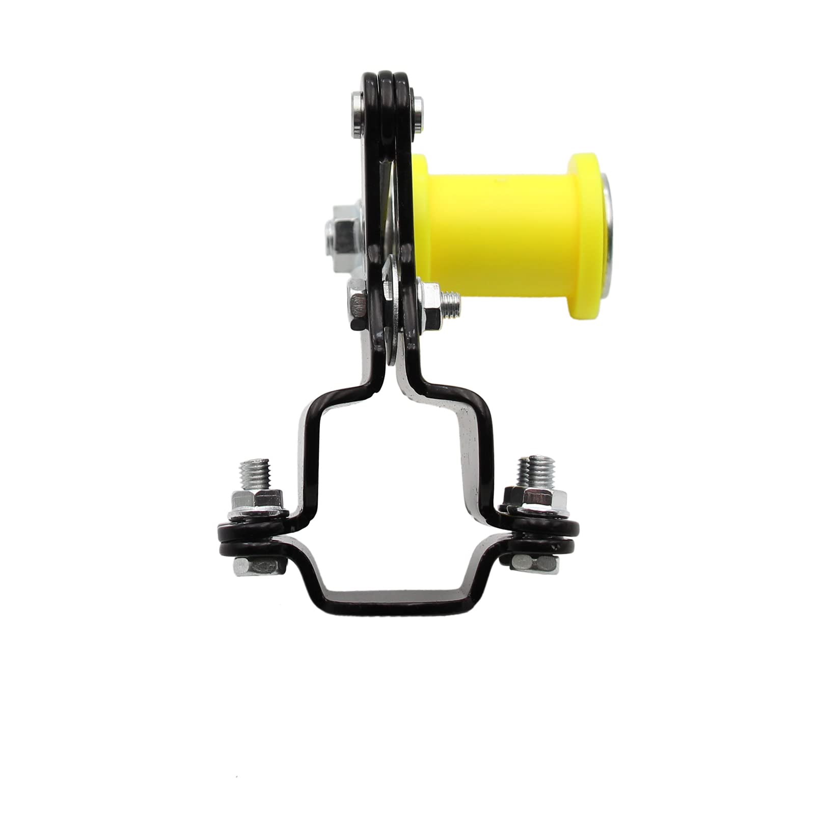 Universal ATV Mini Bike Dirt Bike Go Kart Chain Tensioner Guide Assembly - Yellow | Perfect for Off-Road, Trail Riding & DIY Vehicle Maintenance