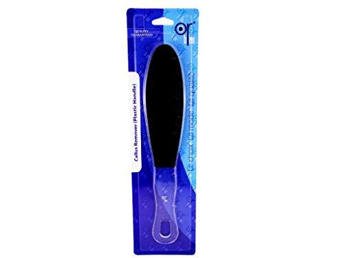 Or Bleu Callus Remover with Comfortable Plastic Handle - CT 462 - Effective Foot Care for Cracked Heels & Dry Skin - Perfect for Pedicures & At-Home Foot Treatments