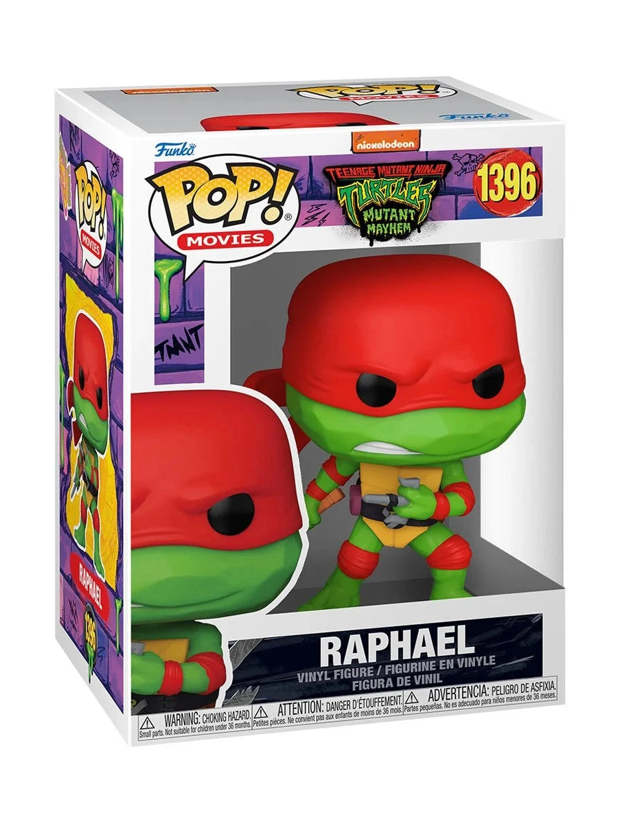 Teenage Mutant Ninja Turtles: Mutant Mayhem Raphael Action Figure - Collectible TMNT Toy for Kids & Fans - Perfect for Play, Display & Gifts