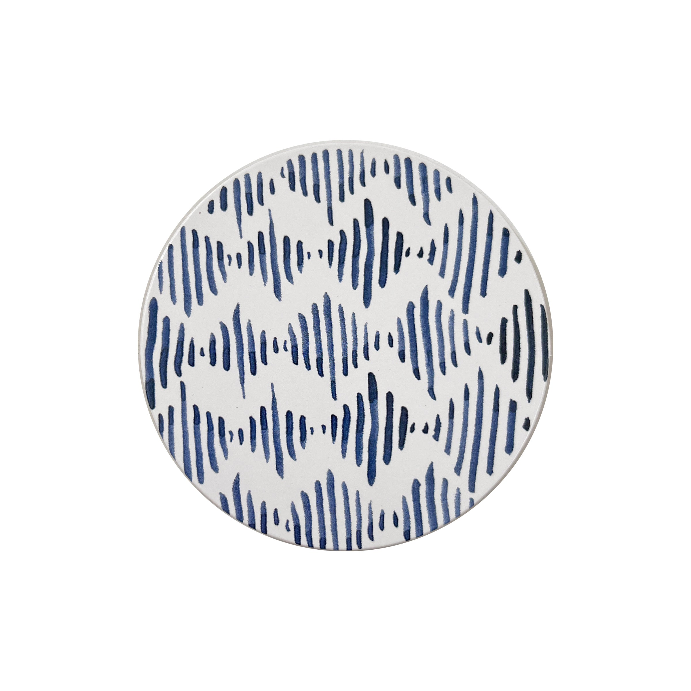 Premium Blue Bay Corkback Coasters Set of 4 - Natural Cork Drink Coasters for Hot & Cold Beverages - Perfect for Coffee Tables, Bars, and Home Decor