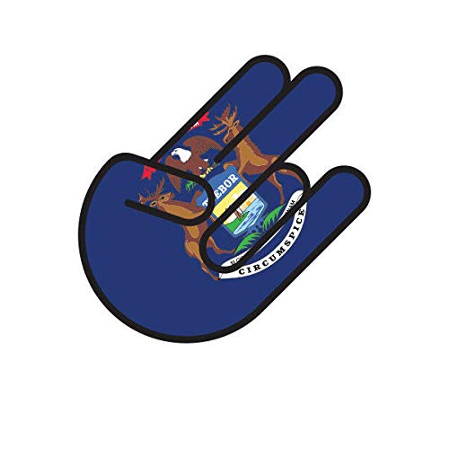 EW Designs Michigan Shocker Vinyl Decal - 5