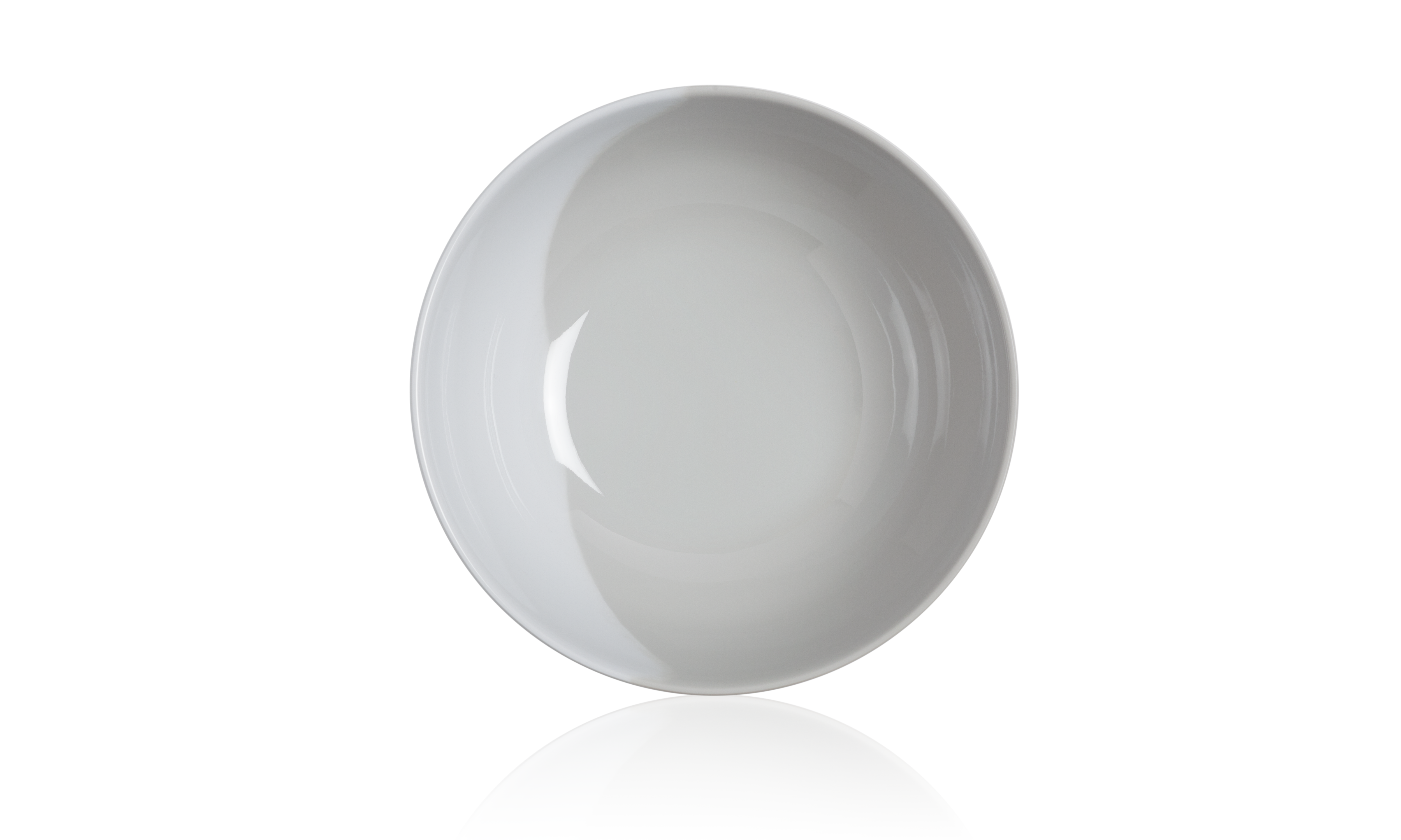 Premium 1/2 & 1/2 Melamine Bowls - Silver/Grey (Set of 4) - Durable & Lightweight Serving Bowls for Salads, Snacks, Cereals - Perfect for Restaurants, Picnics & Outdoor Dining