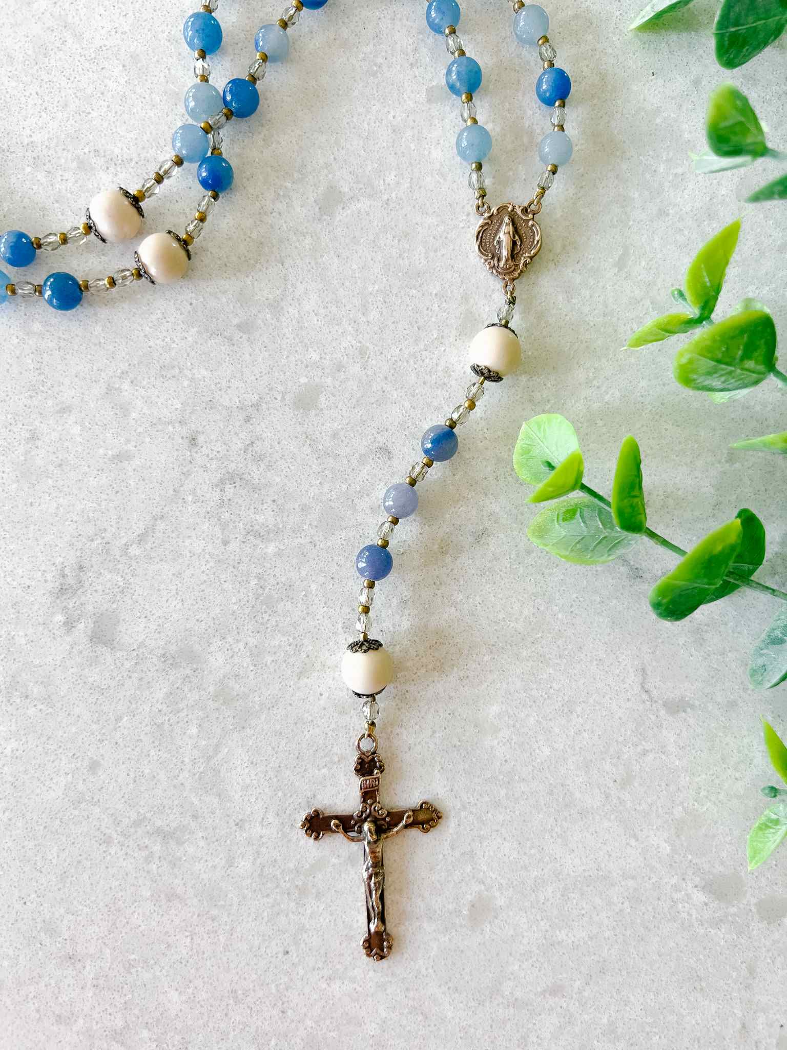 Miraculous Medal Rosary - Catholic Religious Jewelry for Prayer & Devotion - Perfect for Gifts, Worship & Spiritual Protection