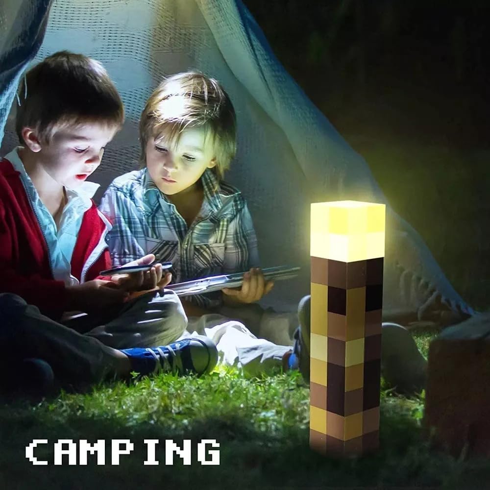 XIXIAN Rechargeable LED Torch Lamp - Wall Mountable USB Flashlight for Costume Role Play & Halloween Decor - Perfect for Cosplay, Camping, and Emergency Lighting