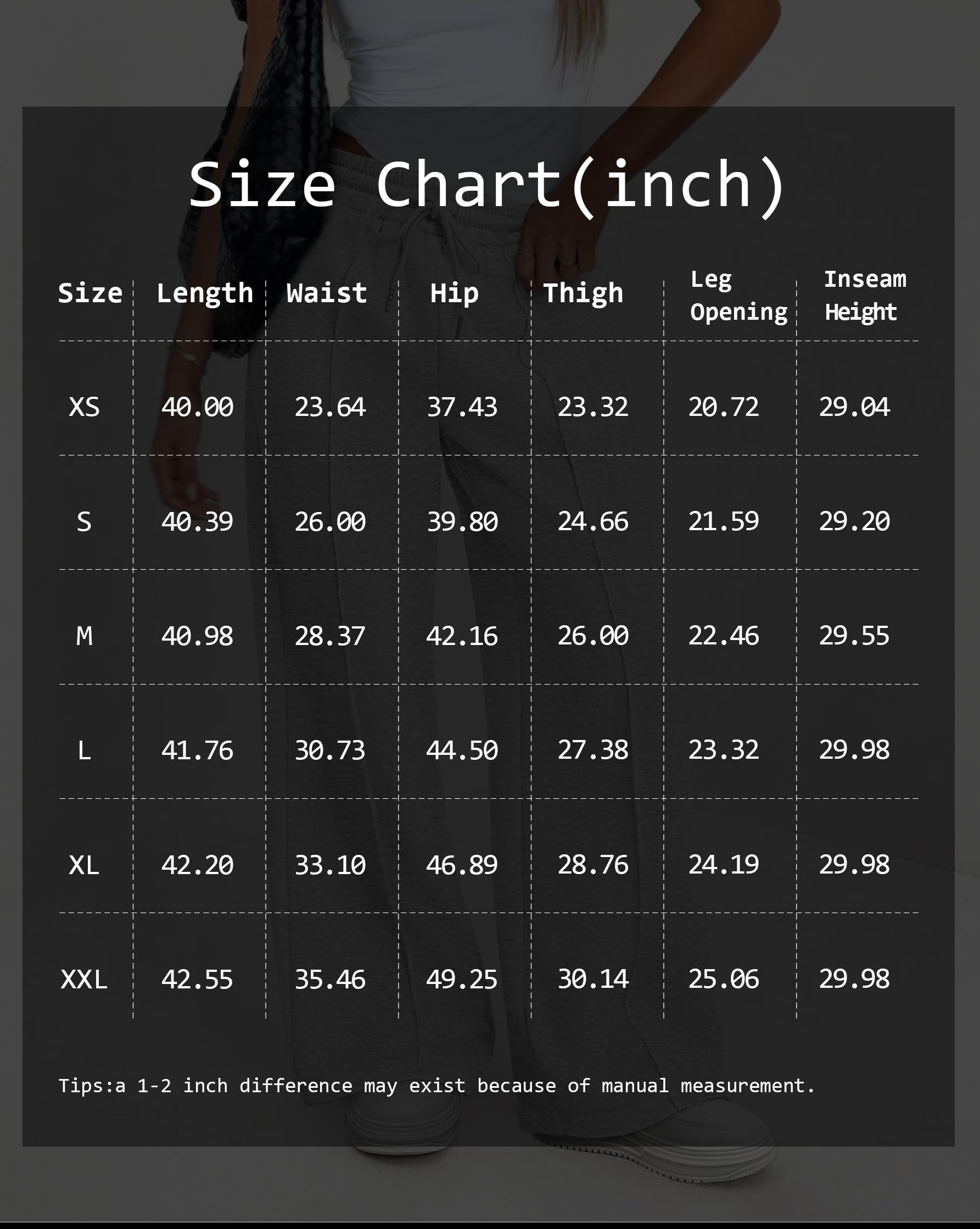 Women's High Waisted Wide Leg Sweatpants - Flare Baggy Joggers with Drawstring Waist | Soft Athletic Lounge Pants for Yoga, Running & Winter Fashion Outfits