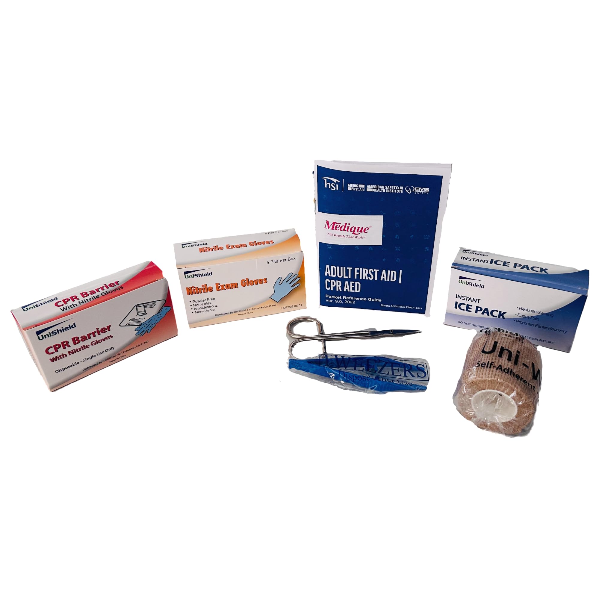 Wall Mount Metal First Aid Cabinet for Restaurants - 3 Shelf Class A Medical Kit Storage (No Tablets Included) - Ideal for Commercial Kitchens, Cafes, and Food Service Areas