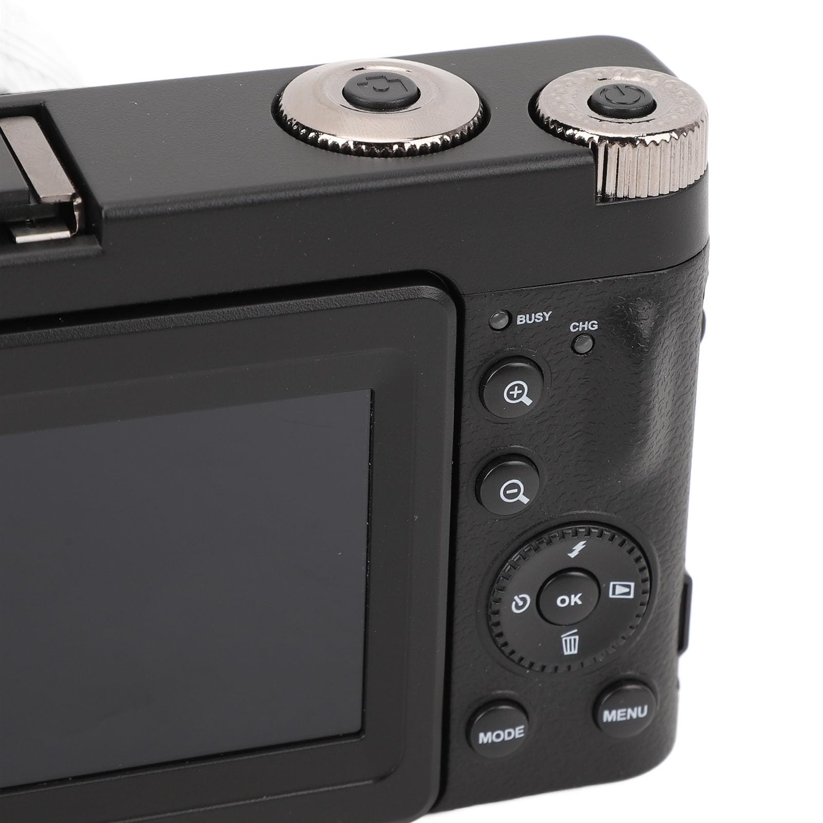 4K Digital Camera with Auto Focus & 16X Zoom - 3 Inch Flip Screen, Built-in Flash & LED Light - Compact HD Vlogging Camera for YouTube, Travel & Selfie Photography (Ideal for Beginners & Content Creators)
