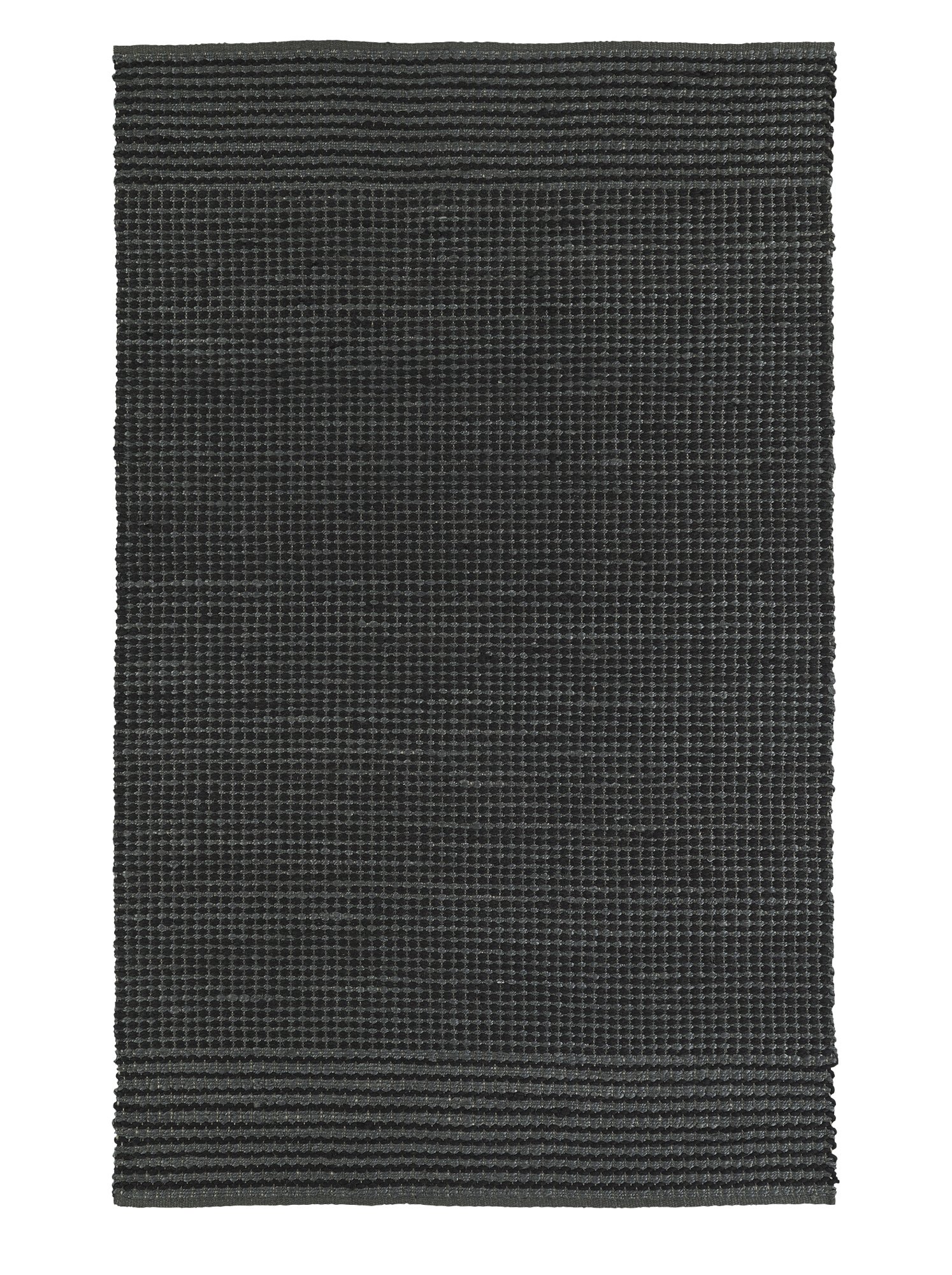 Handmade Kaleen Rugs Colinas 8' x 10' Area Rug in Charcoal - Premium Wool Living Room Rug for Bedroom, Dining Room & Home Decor