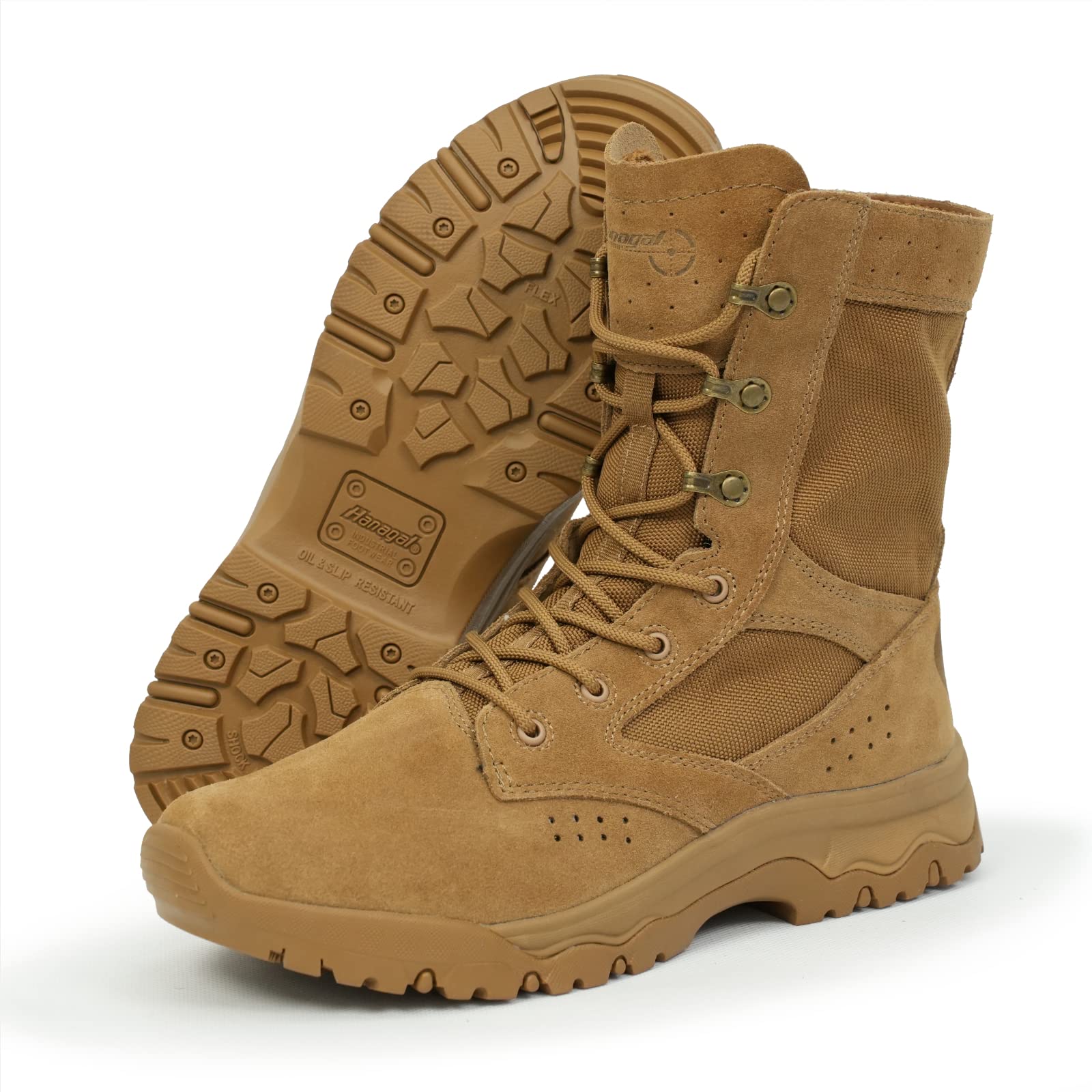 Men's Lightweight Tactical Military Boots - Army Combat & Hiking Boots for Hunting, Jungle, Work | Durable & Comfortable for Outdoor Adventures