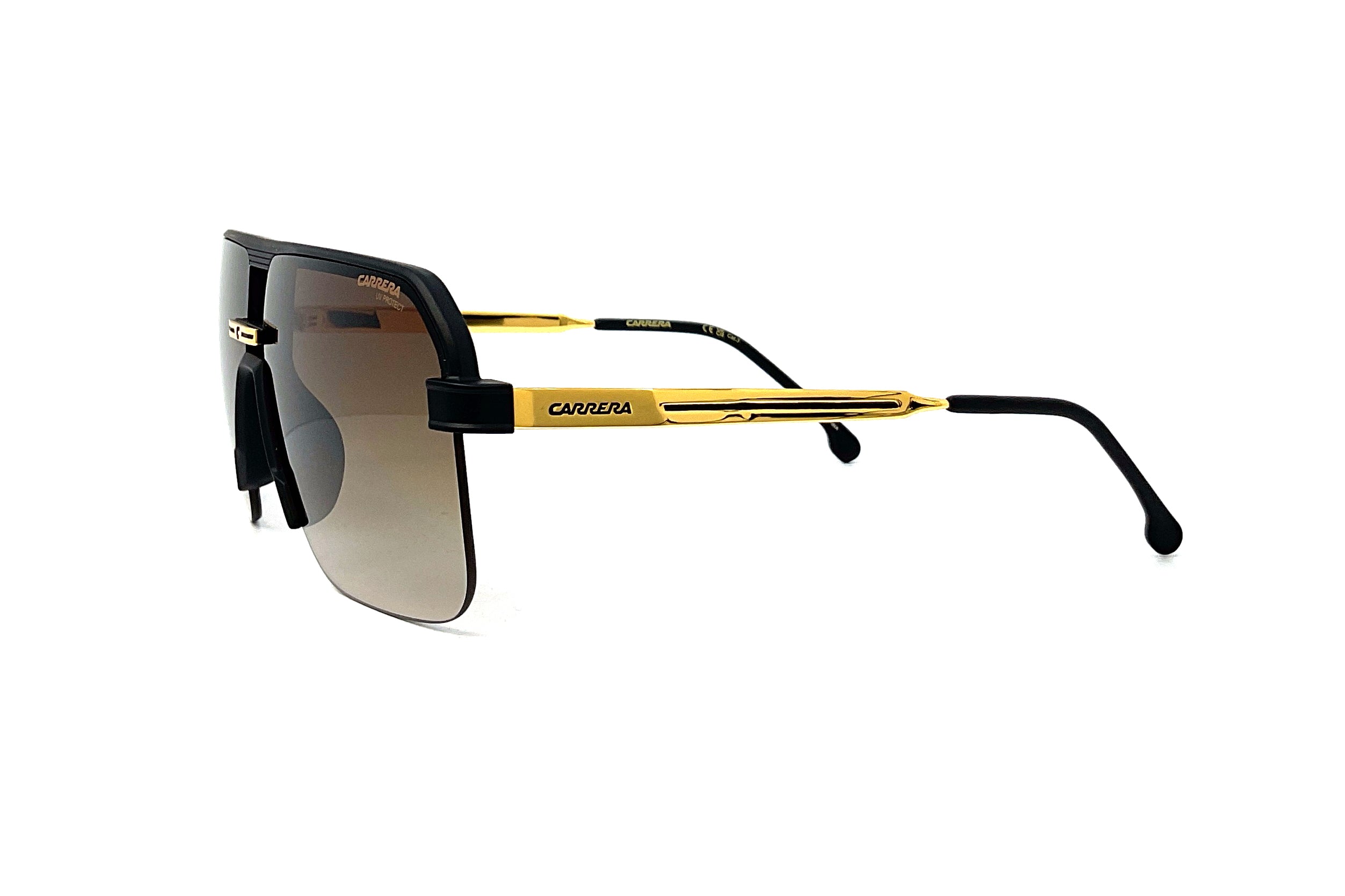 Carrera 1066/S Matte Black Sunglasses - Polarized UV Protection for Men & Women - Perfect for Driving, Running, and Outdoor Activities