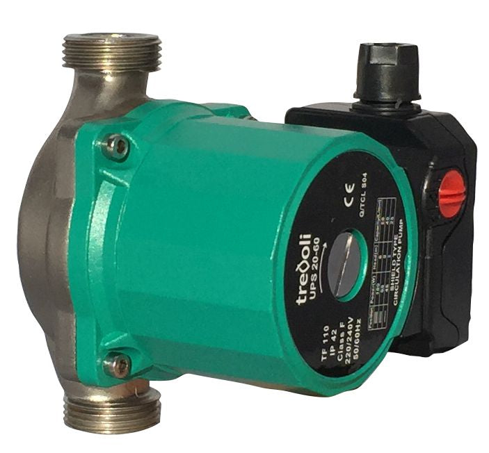 High-Efficiency Circulator Pump for Hot Water - Compact Design for Small Homes, Apartments & RVs - Perfect for Hydronic Heating & Recirculation Systems