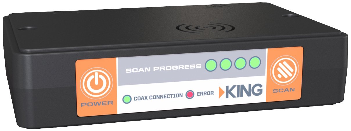 KING UC1000 Universal Controller - Make Your Quest Antenna Compatible with DirecTV, Bell, or DISH Receivers | HD Satellite TV Accessory for Home Entertainment Setup