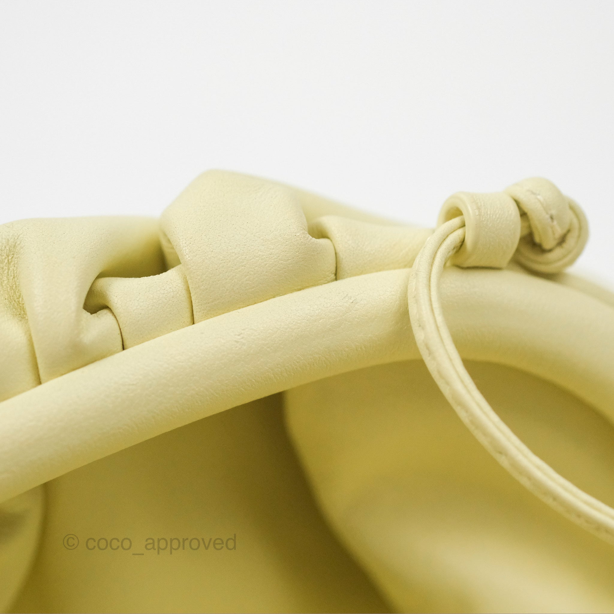 Bottega Veneta Mini Pouch in Butter Calfskin - Zest Washed Leather Crossbody Bag for Women | Perfect for Evening Out, Party & Travel Accessories