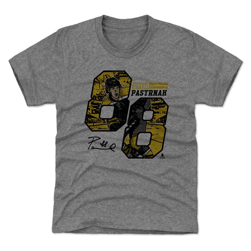 David Pastrnak Kids Shirt - 500 LEVEL Official NHL Hockey Jersey for Boys & Girls - Perfect for Games, Parties & Fan Events