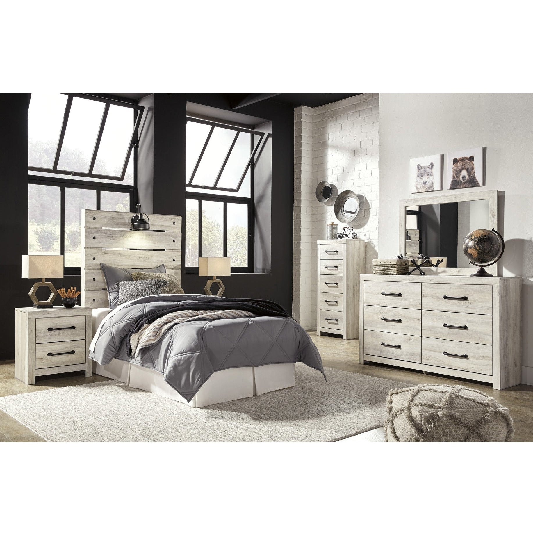 Cambeck Narrow Chest of Drawers - Compact Dresser for Small Spaces | Bedroom, Living Room, Nursery Storage Solution