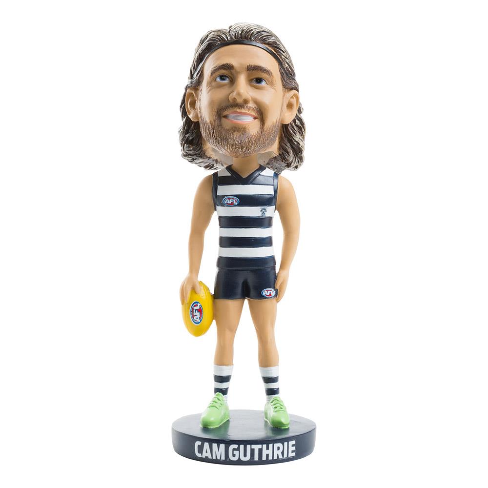 Geelong Cats AFL Cameron Guthrie Bobblehead - Officially Licensed AFL Collectible for Fans & Memorabilia Display