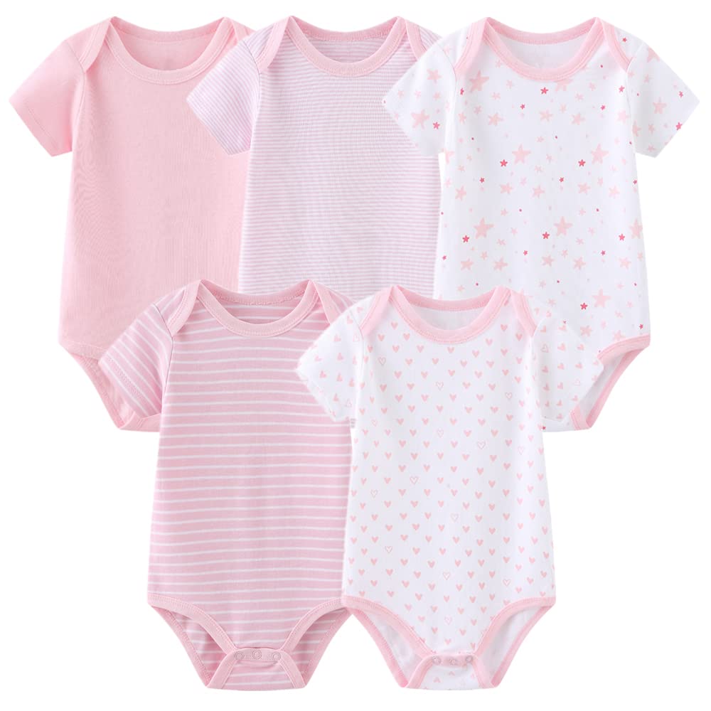Newborn Baby Clothes Set - Essential Layette for Boys & Girls | Soft Cotton Bodysuits, Hats, Mittens & More | Perfect for Hospital, Gifting & First Outfits