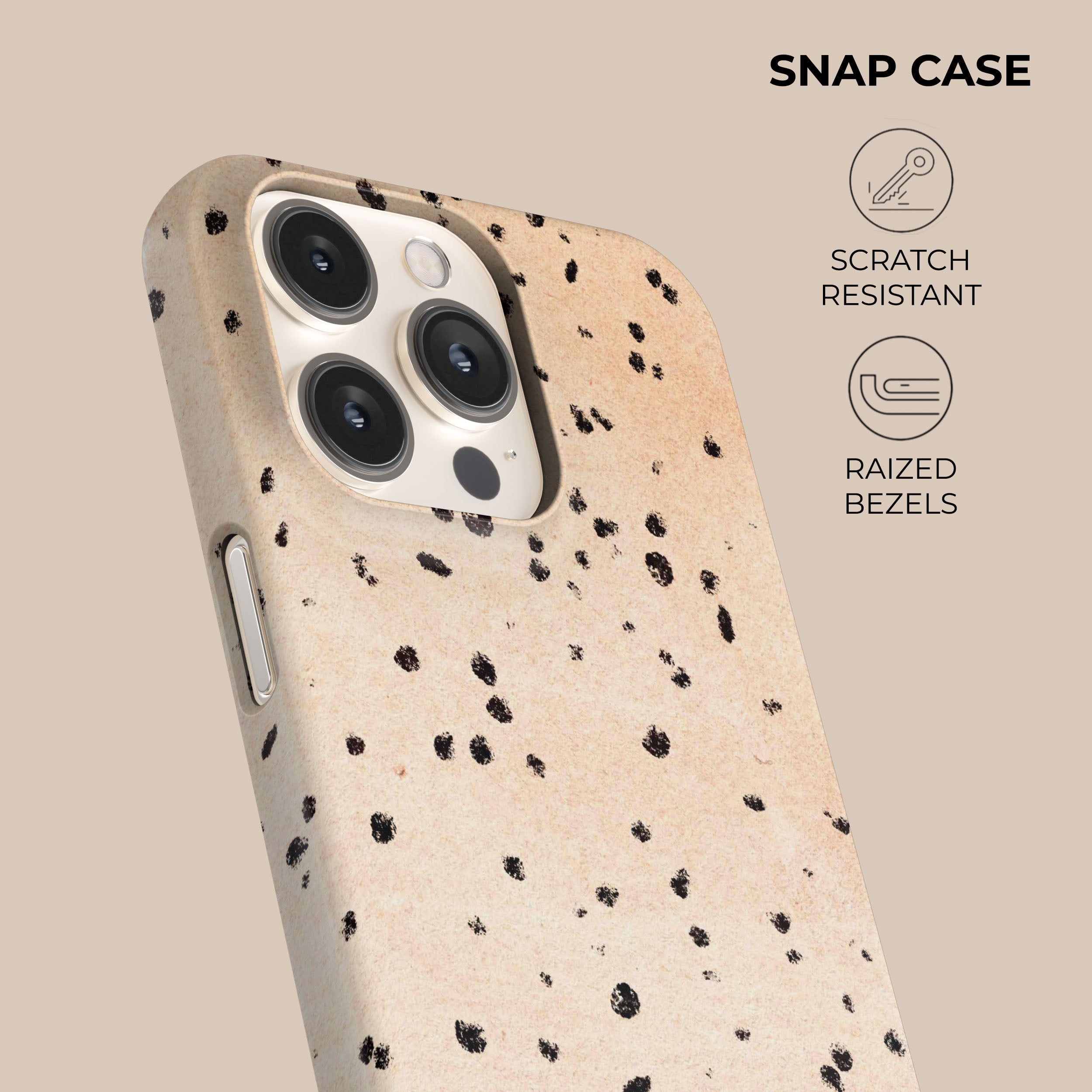 Cute Dots Silicone Phone Case for iPhone 15 14 13 12 Pro Max - Soft Protective Shockproof Cover with Grip - Perfect for Everyday Use, Work, and Travel