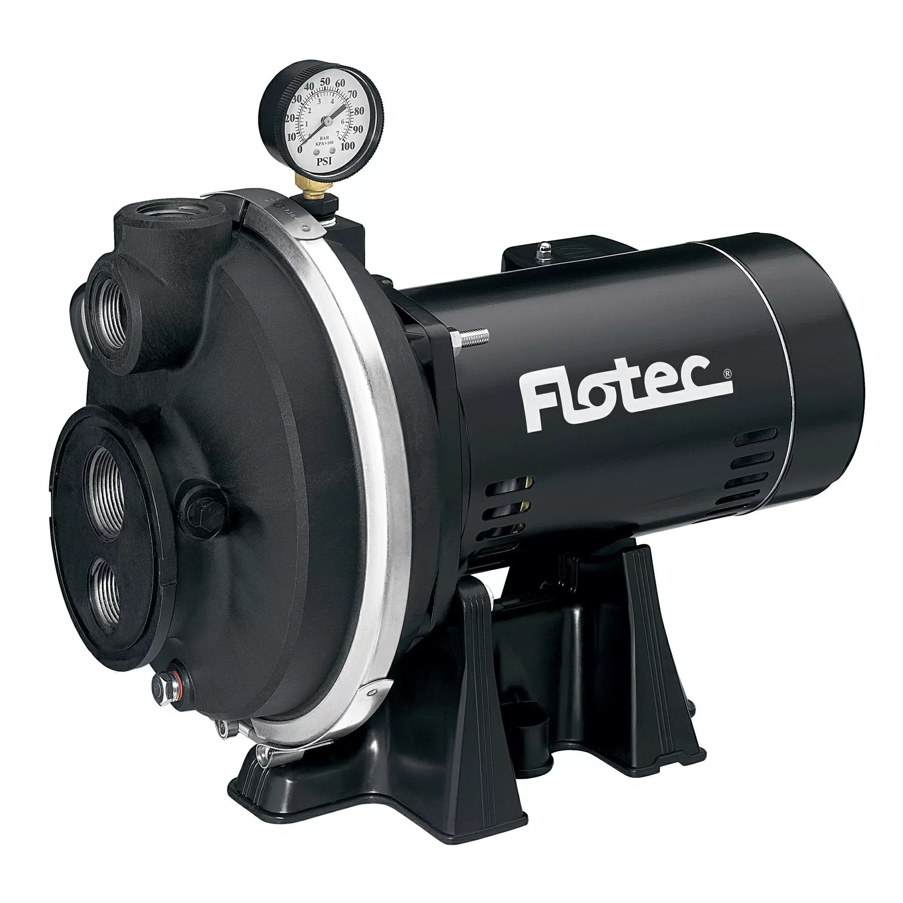 Flotec® 3/4 HP Thermoplastic Convertible Jet Pump - High Performance Water Pump for Home, Farm & Irrigation Use