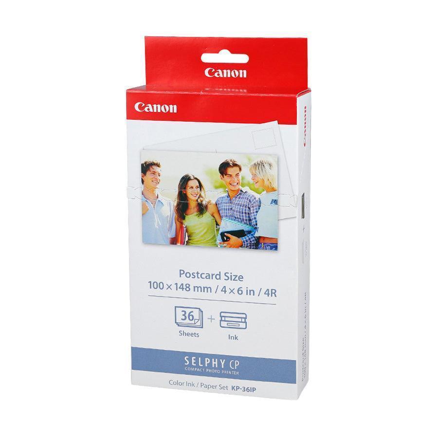CANON KP-36IP Color Ink & Paper Set (4R) - High-Quality Photo Printing for Home, Office & Professional Use