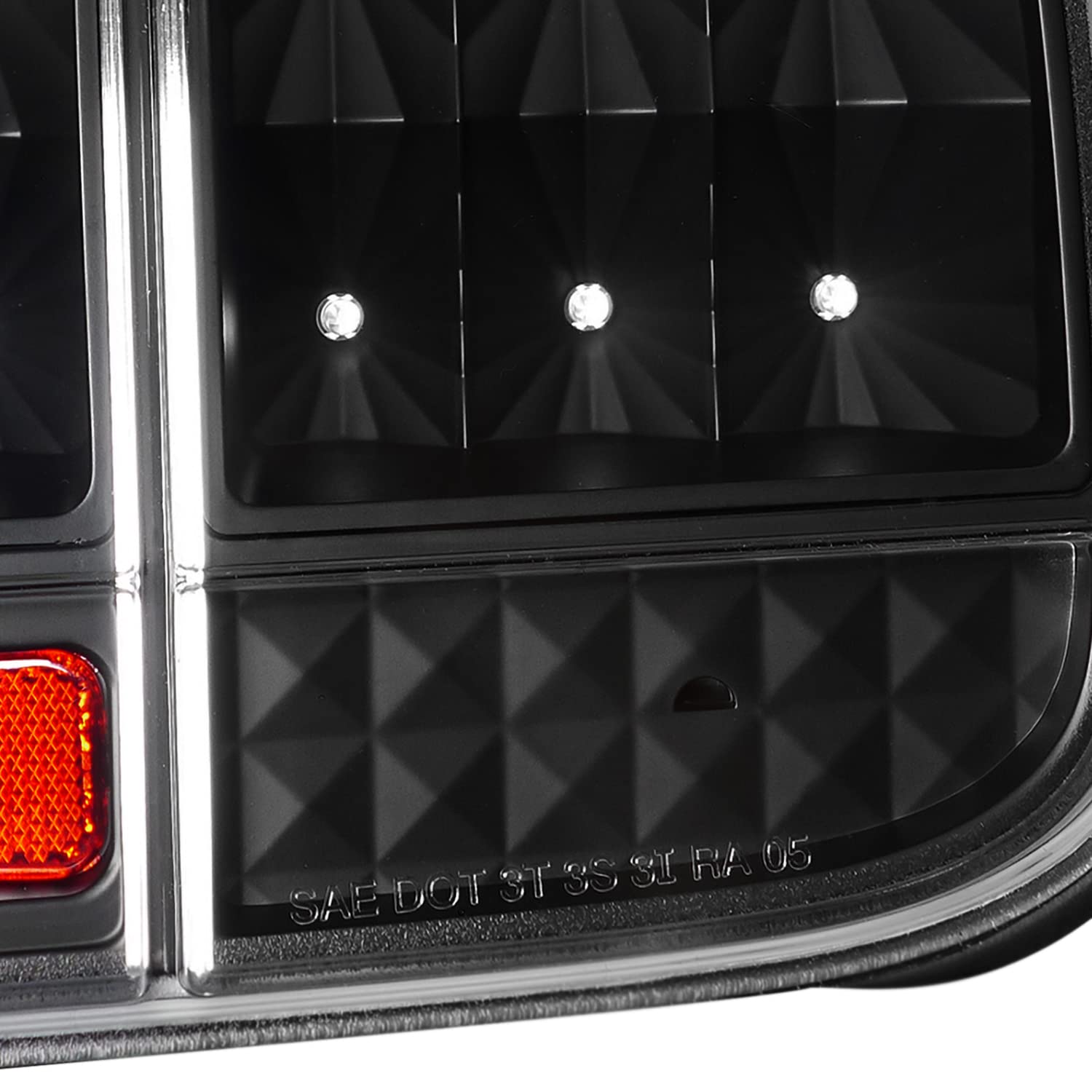 Spec-D Tuning Black Housing Clear Lens Sequential LED Tail Lights for 2005-2009 Ford Mustang - Left & Right Pair Assembly - Enhanced Visibility & Style for Night Driving & Car Shows