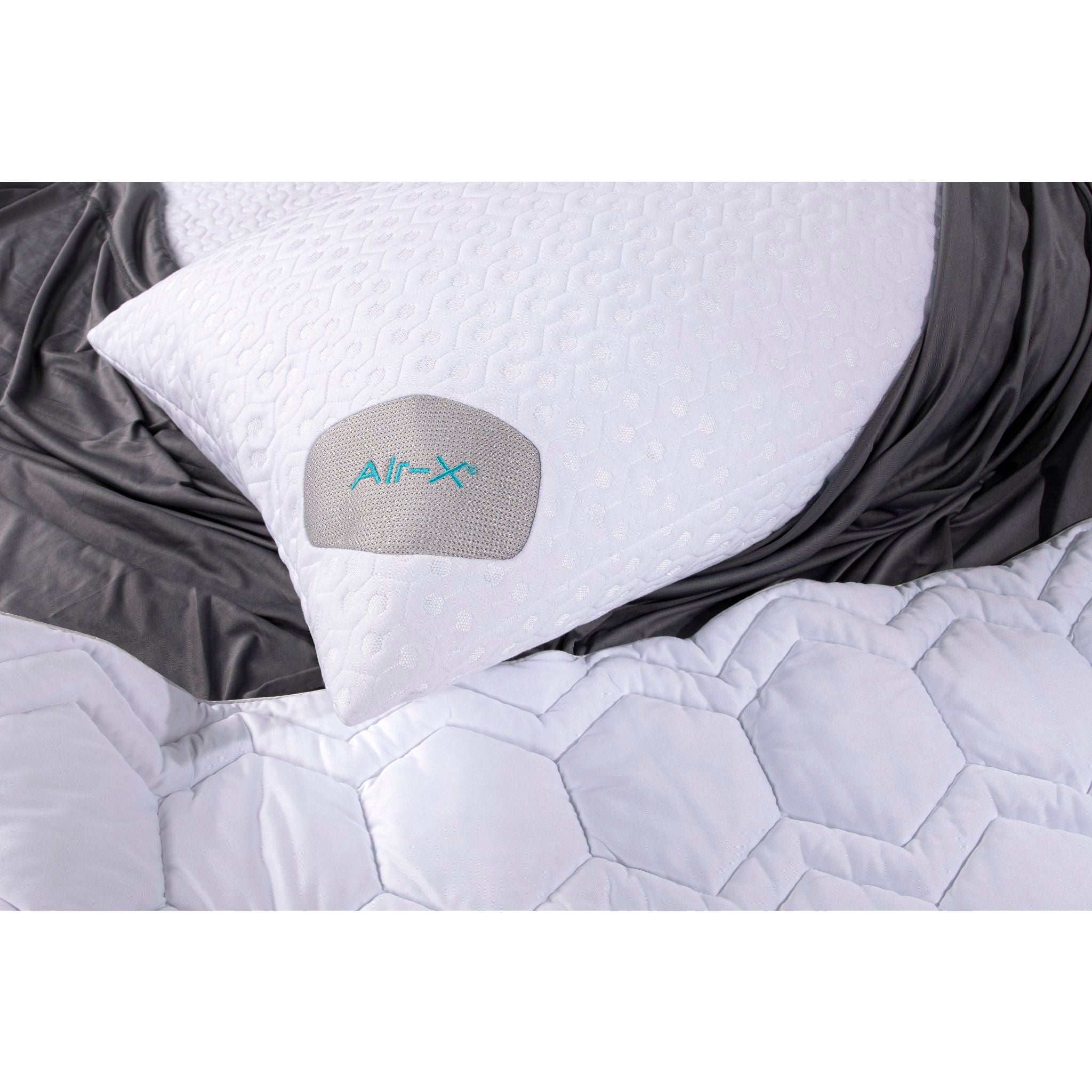 Bedgear Dri-Tec 5.0 Air-X King Size Pillow Protector - Cooling, Moisture Wicking & Hypoallergenic - Perfect for Hot Sleepers & Allergy Sufferers
