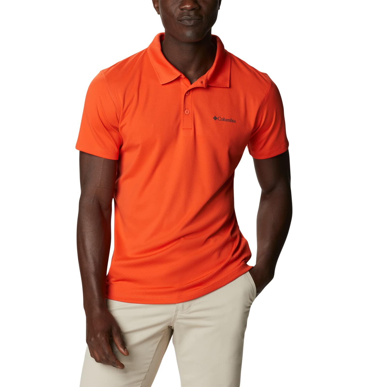 Columbia Men's Zero Rules Polo Shirt - Moisture-Wicking, UV Protection & Breathable Golf & Casual Shirt for Outdoor Activities