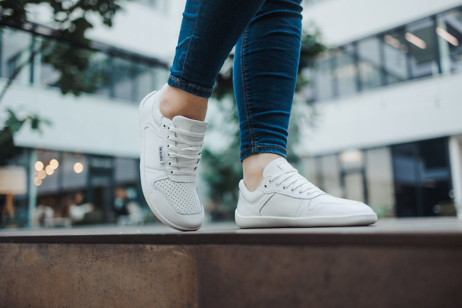 Barefoot Sneakers for Women - Be Lenka Champ 3.0 Minimalist White Running Shoes | Lightweight & Flexible for Gym, Yoga & Everyday Wear
