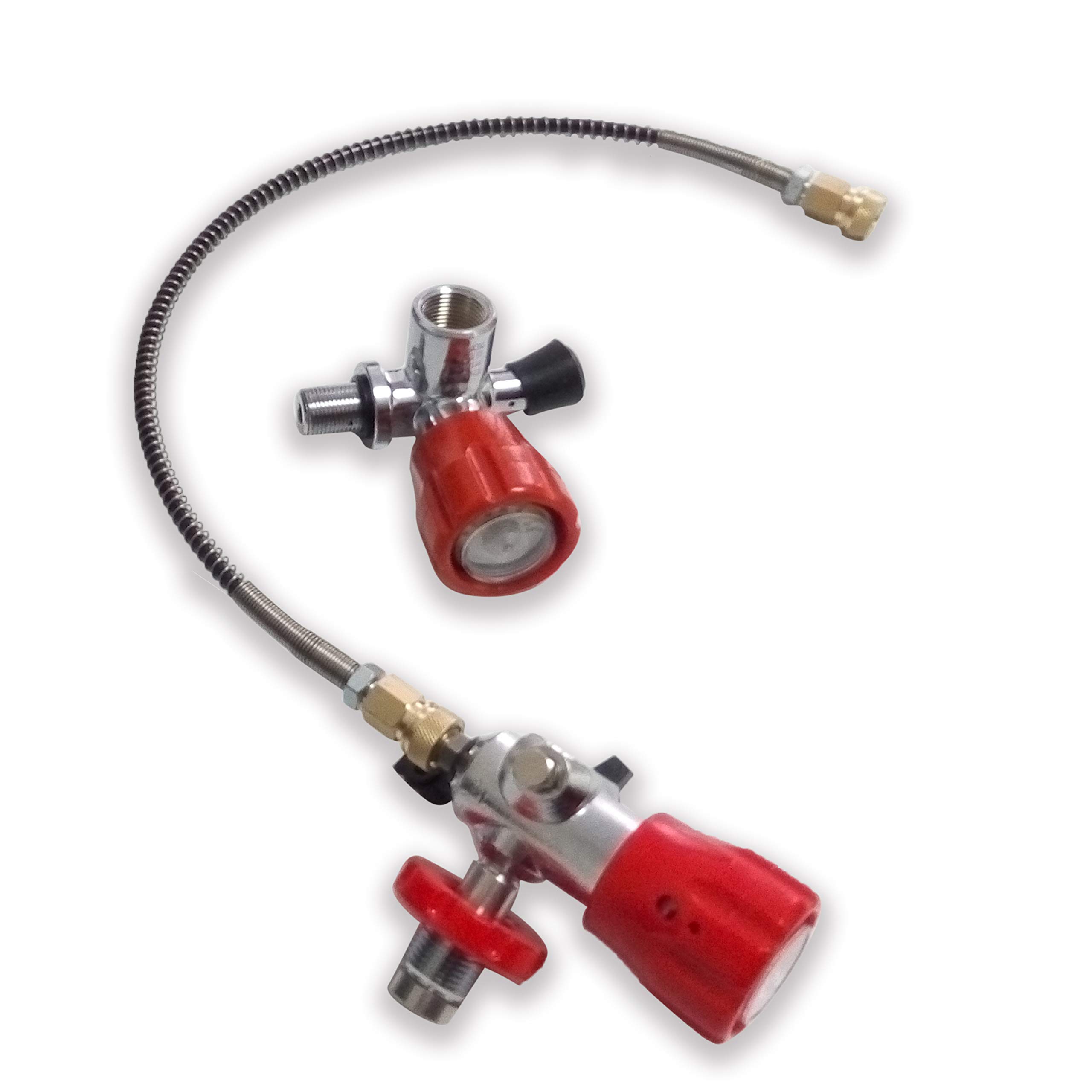 Acecare PCP Air Tank Fill Valve 300bar 30MPa M18x1.5 Thread for Paintball & PCP Air Rifles | High Pressure Airgun Charging Station for Shooting Sports & Outdoor Activities