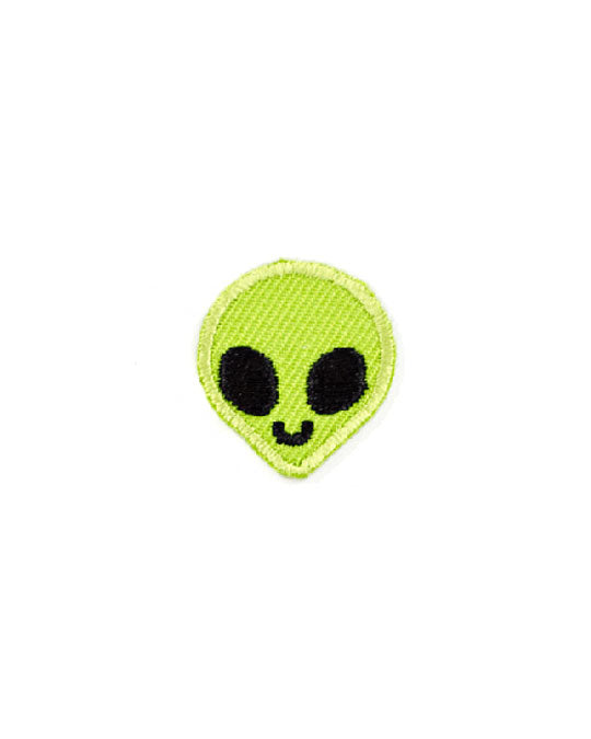Alien Mini Sticker Patch - Cute UFO & Space Themed Decals for Laptops, Water Bottles & Notebooks - Perfect for DIY Crafts, Scrapbooking & School Supplies
