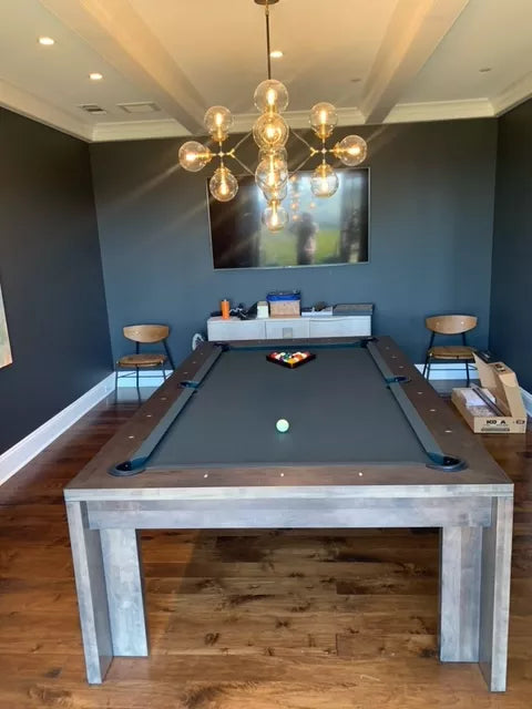 California House District Pool Table - Professional Billiard Table for Home & Game Room | Perfect for Family Entertainment, Parties & Recreation