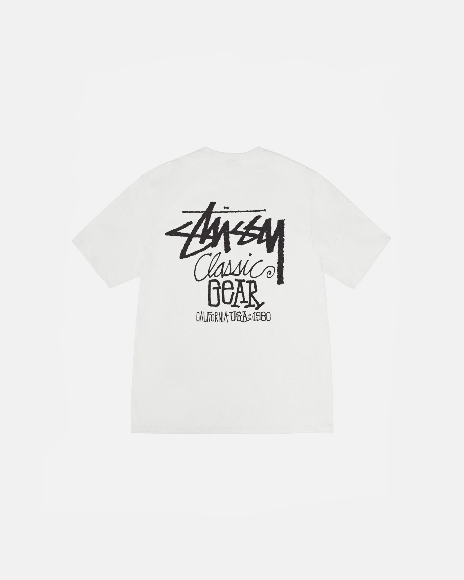 Vintage Style Pigment Dyed Classic Gear T-Shirt for Men - Casual Wear, Street Fashion & Everyday Comfort