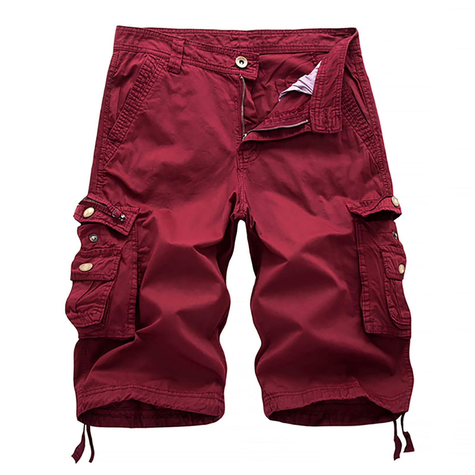 Men's Military Cargo Shorts - Classic Athletic Fit Camo Tactical Shorts for Outdoor Hiking & Adventure | Durable Twill Fabric for Camping, Fishing & Casual Wear