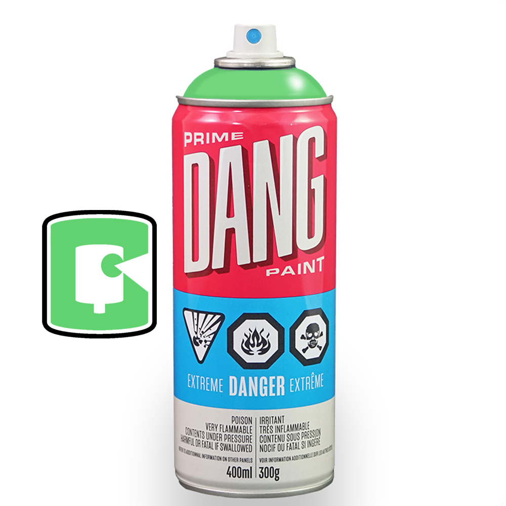 Premium 400ML DANG Jade Green Spray Paint - High Coverage, Fast Drying for DIY Crafts, Home Decor & Automotive Touch-Ups